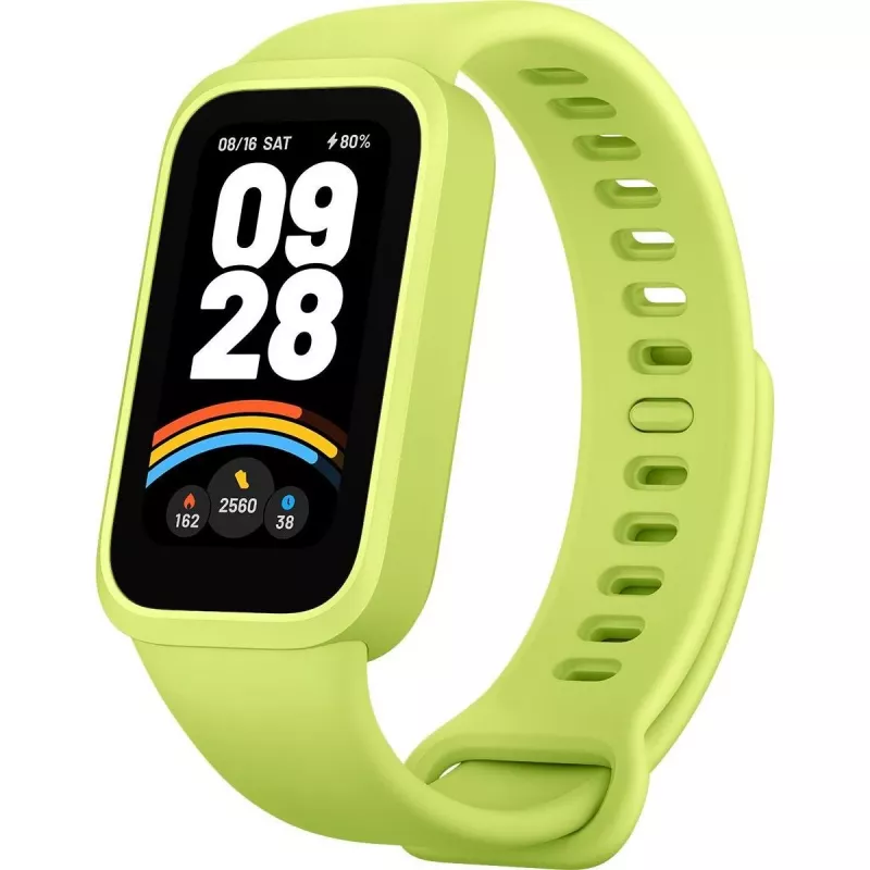 Fitness-Tracker-Armband Xiaomi 9 Active Grün — Herzfrequenzmesser, Aktivitätstracker, Modell 70783