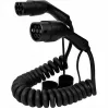 Ladekabel DEFENZO SPIRO AC11 5 m USB Type-C Schnellladung, Typ-2-Fahrzeugstecker, 11 kW, IP55