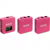 Funkmikrofon RODE Wireless GO III Pink — kompaktes zweikanaliges Sender- und Empfängersystem