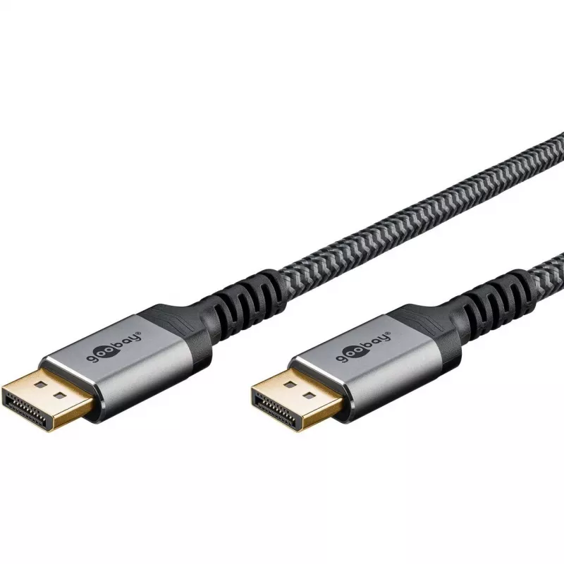 Goobay DisplayPort-Kabel 2.0/2.1, 54 Gbit/s | 75679 | DisplayPort auf DisplayPort