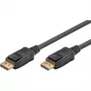 DisplayPort-Kabel WENTRONIC 20-polig, 2 m – digitale High-Speed-Videoverbindung