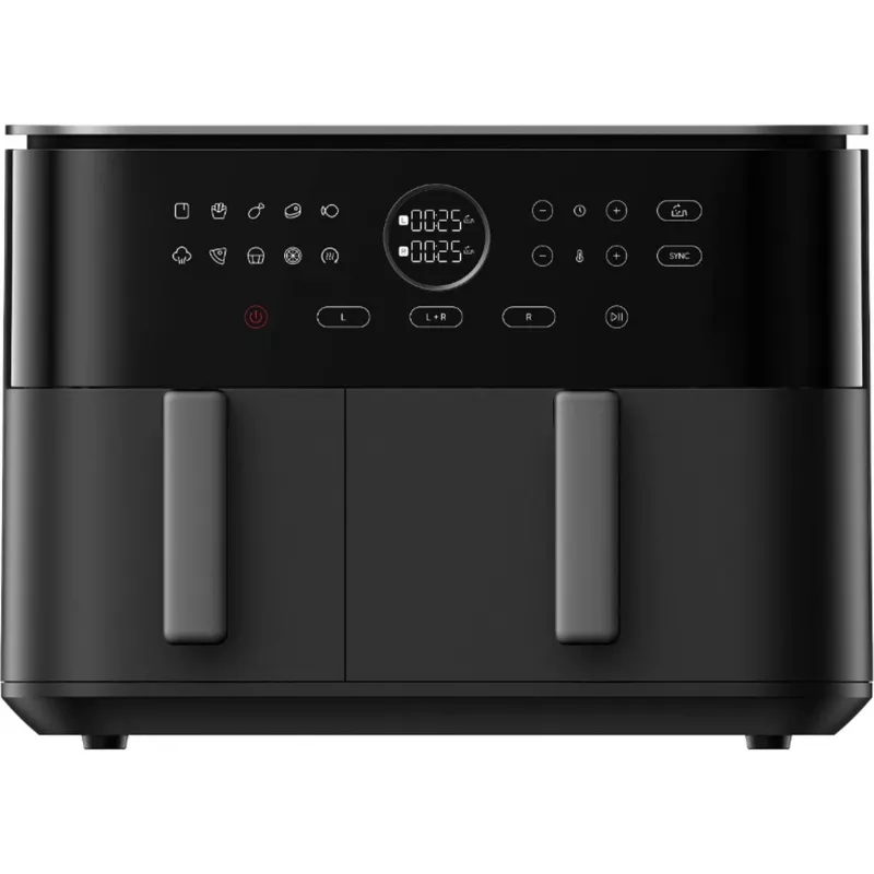 Xiaomi Dual Zone EAN Heißluftfritteuse 10 L 2700W Gesamtleistung Schwarz