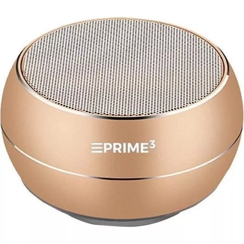 Prime3 Lautsprecher PRIME 3 Bluetooth-Lautsprecher SOUL ABT03GL (gold) (5h, wiederaufladbarer Akku), Bluetooth-Lautsprecher, gold