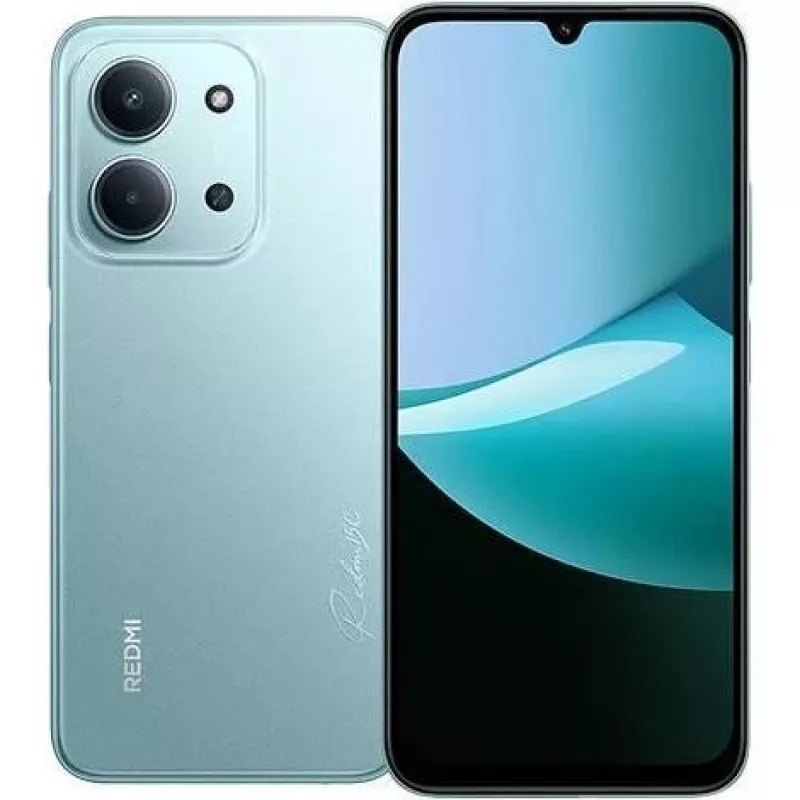 Smartphone Xiaomi Redmi 15C 6,9 Zoll 4 GB RAM 128 GB Speicher Mintgrün, 6000 mAh, 50 MP Rückkamera, Helio G81-Ultra