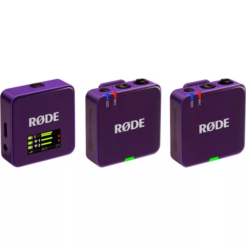 RØDE Wireless GO III Lila – drahtloses Mikrofonsystem (lila)