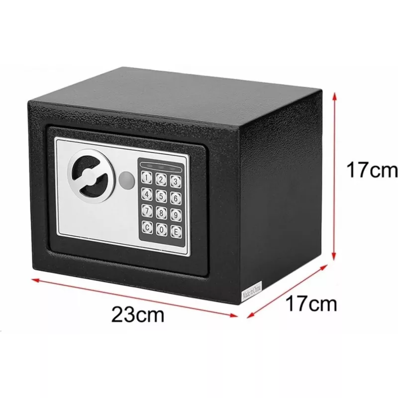 Extralink Home S-406 elektronischer Tresor mit Zahlencode und Schlüsseln