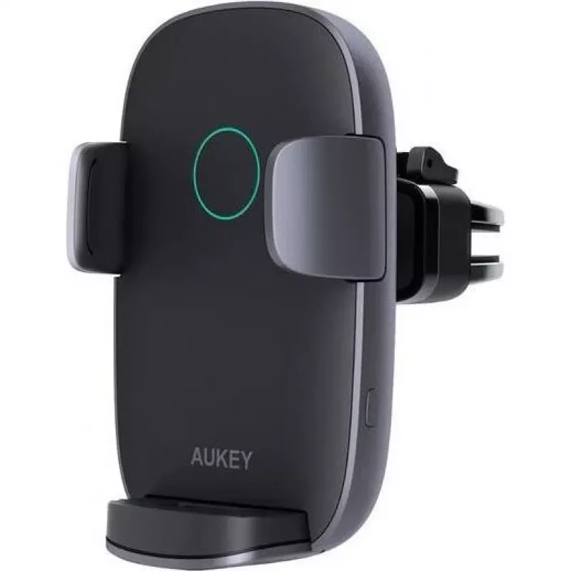 Kabellose Ladehalterung fürs Auto Aukey HD-C52 — Qi-kompatible Autohalterung mit verstellbarem Winkel und kabelloser Ladefunktion