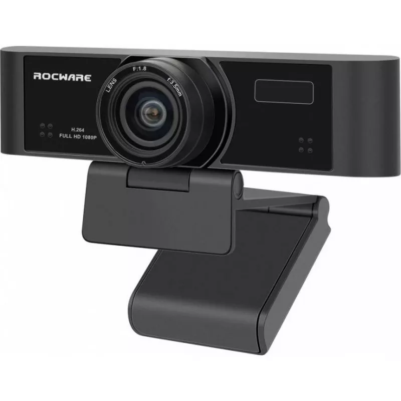 Webkamera ROCWARE RC15 720p-Auflösung mit integriertem Mikrofon