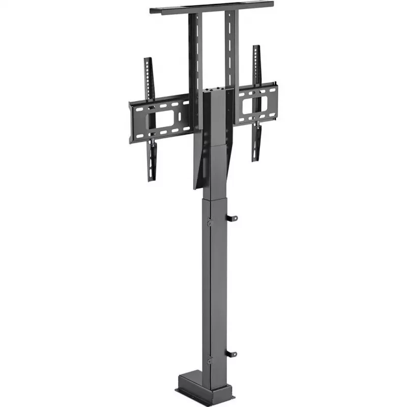Maclean MC-866T Smart Motorisierter Elektrischer TV-Lift TUYA Mobile App Bodenständerhalterung Alexa Google Home 37''-80'' 60kg Schrank VESA (EU-Stecker)