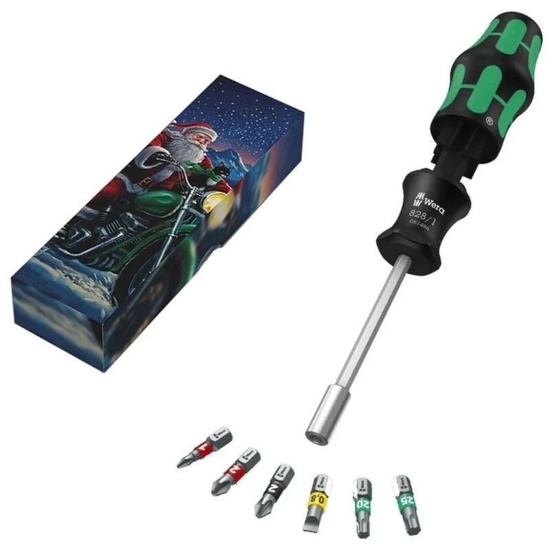 Wera Kraftform Kompakt 27 Set 1 Schraubendrehersatz mit ergonomischen Griffen und Präzisionsspitzen