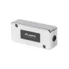 LANBERG Netzwerk-Anschlussdose PLC-6SL1-S, Cat6 S/FTP (S-STP), Silber, 82×35×23 mm