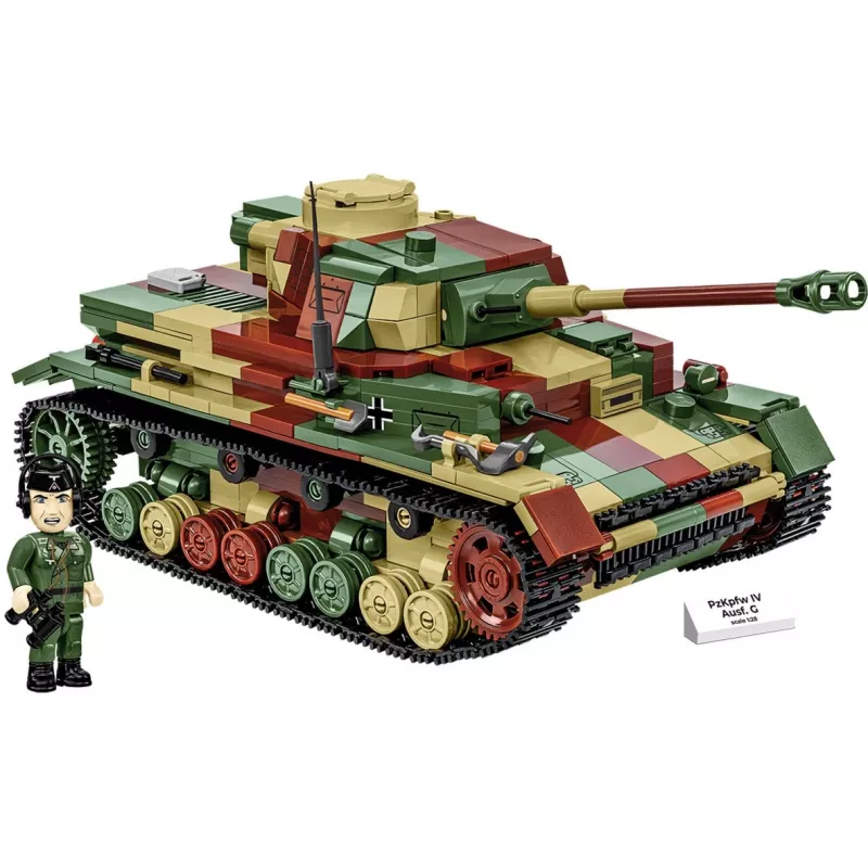 Blocks WWII PZKPFW IV AUSF.G 1107 Blöcke
