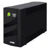 Unterbrechungsfreie Stromversorgung EVER DUO 350 AVR, Line-Interactive Tower-USV, 0,35 kVA (245 W), 2x C13-Ausgänge, 12 V 5 Ah VRLA-Akku