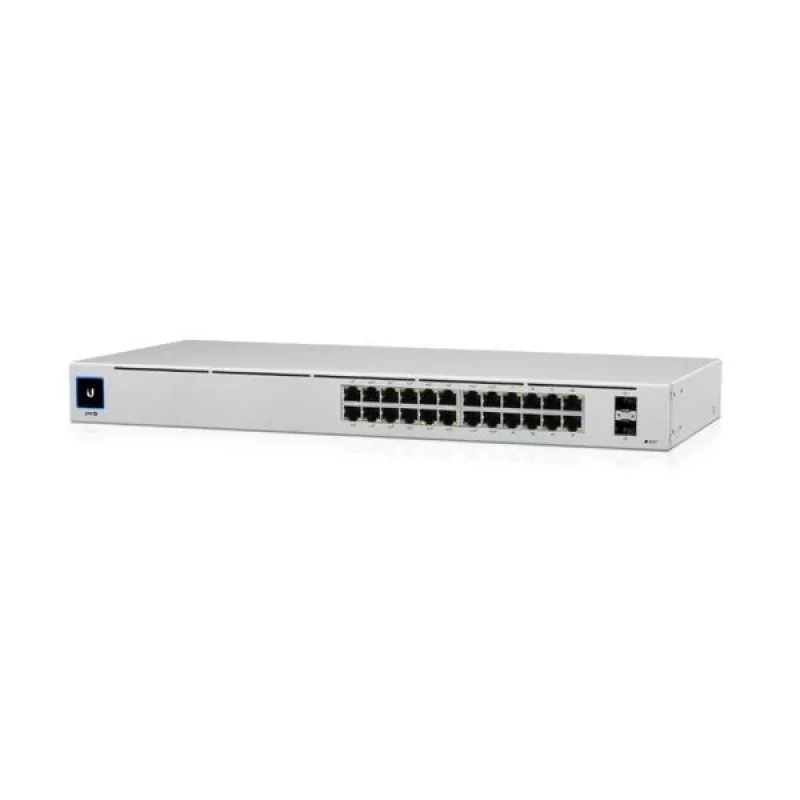 Ubiquiti UniFi 24-Port PoE Managed L2/L3 Gigabit Ethernet (10/100/1000) Power over Ethernet (PoE) 1U Silber
