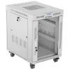 Freistehendes Rack-Gehäuse LANBERG FF01-6815-12SL 15U, 600×800×922 mm, 1200 kg, IP20, grau