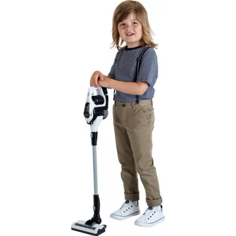 Theo Klein Bosch Unlimited Staubsauger Schwarz mit Vortex-Funktion und Düsen für Kinder ab 3 Jahren