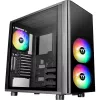 Thermaltake View 31 TG - ARGB Edition - MIDI Tower - ATX - ohne Netzteil (PS/2) - Schwarz - USB/Audio