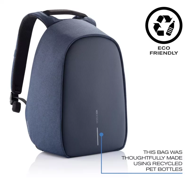 Rucksack XDDESIGN Bobby Hero XL – 21,5 l, für 17-Zoll-Laptop, Tablet-Fach, Organizer-Panel, schwarz