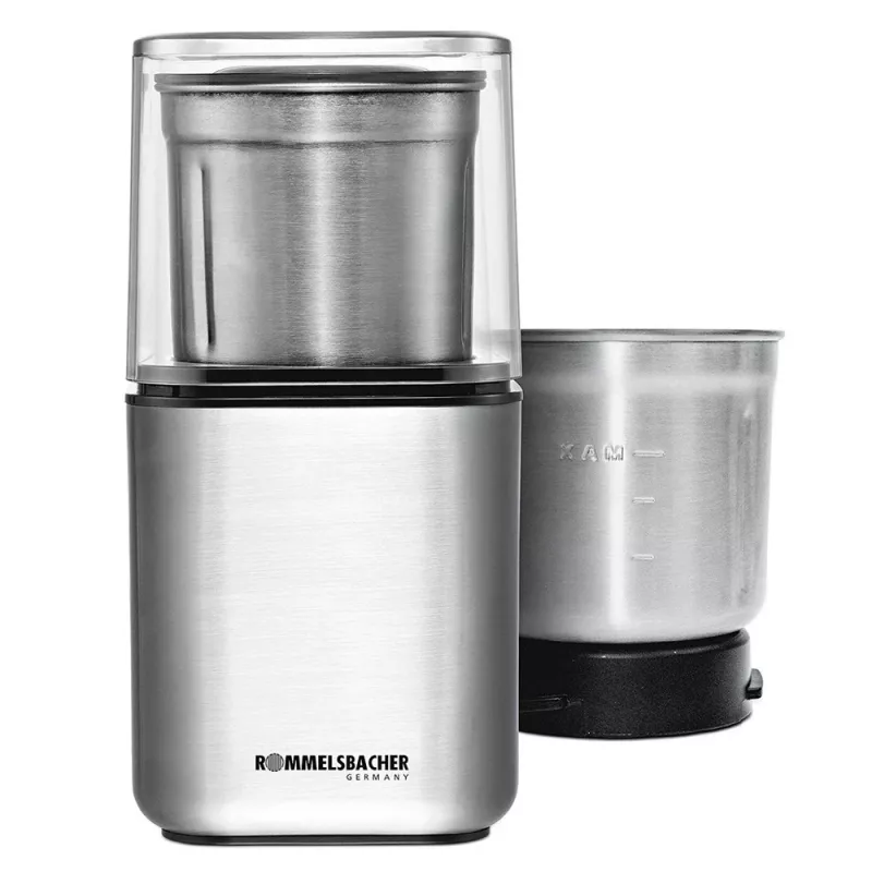 Rommelsbacher Gewürz-Kaffeemühle Edelstahl silber EGK 200 (EGK 200)
