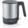 Severin WK 3409 Wasserkocher 1,7 L Schwarz - Edelstahl 2200 W (WK 3409)