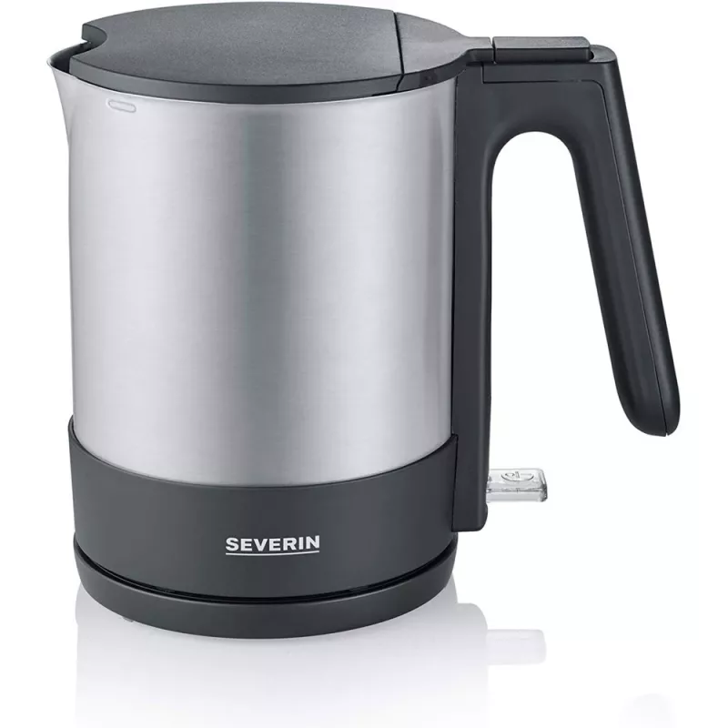 Severin WK 3409 Wasserkocher 1,7 L Schwarz - Edelstahl 2200 W (WK 3409)