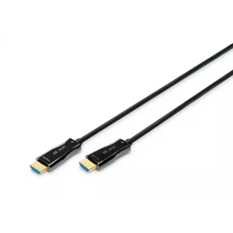 HDMI AOC Hybrid-Glasfaserkabel Digitus AK-330125-100-S