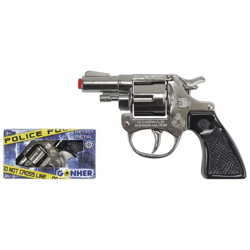 Pulio Polizeirevolver klein, Metall 73/0