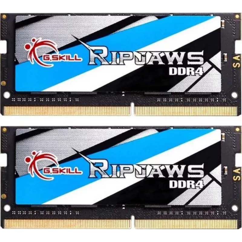SO-DIMM 32 GB DDR4-2666 (2x 16 GB) Dual-Kit, Arbeitsspeicher F4-2666C19D-32GRS, Ripjaws