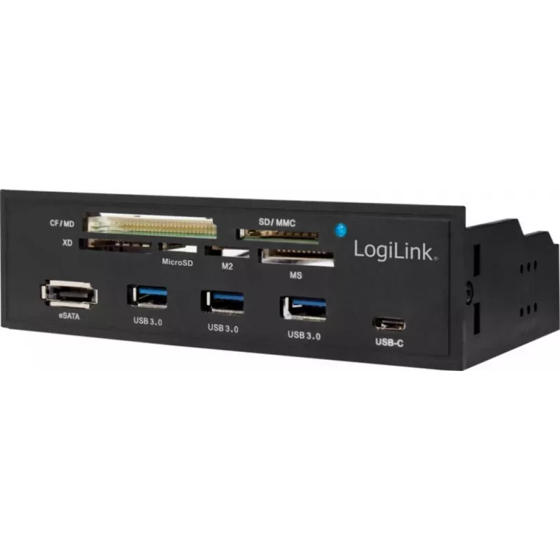 Kartenleser LogiLink UA0341 SATA Intern Schwarz