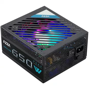 Azza PSAZ-650W(ARGB) Netzteil 20+4 pol ATX ATX Schwarz