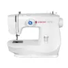 Halbautomatische Nähmaschine SINGER M2105 – 8 Stichmuster, 4-Schritt-Knopfloch, Freiarm, elektrisch, weiß
