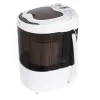 Camry Premium CR 8054 Waschmaschine Toplader 3 kg Braun, Weiß