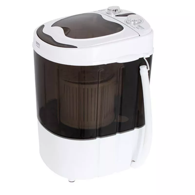 Camry Premium CR 8054 Waschmaschine Toplader 3 kg Braun, Weiß