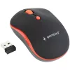 GEMBIRD MUSW-4B-03-R Kabellose optische Maus MUSW-4B-03-R 1600 DPI nano USB Schwarz-Rot