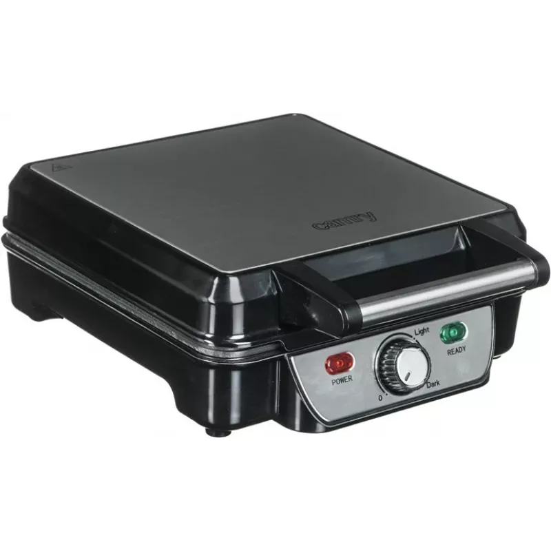 CAMRY Waffeleisen 1150 W Schwarz, Mehrfarbig, Einheitsgröße, CR 3025