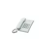 Analogtelefon Panasonic KX-TS500PDW — 16 Tasten, weiß, Tisch-/Wandmontage, 100 Einträge Telefonbuch