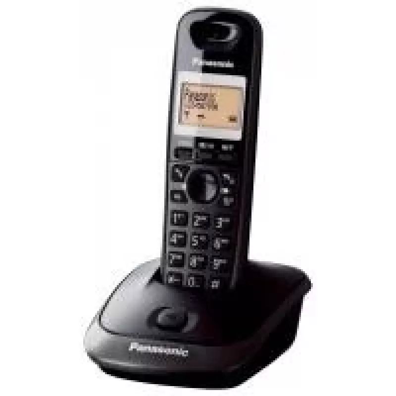 Panasonic KX-TG2511 DECT-Telefon Schwarz mit Rufnummernanzeige