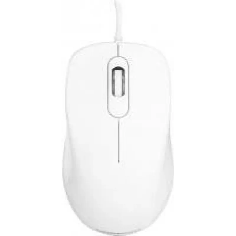 MODECOM M10 M-MC-0M10-200 Maus (optisch, 1000 DPI, Weiße Farbe) (M-MC-0M10-200)