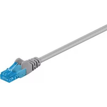 Wentronic Goobay - Patchkabel - RJ-45 (M) zu RJ-45 (M) - 5 m - UTP - CAT 6a - halogenfrei, zugentlastet, Litze - Grau (55423)