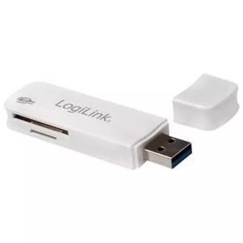 LogiLink CR0034A Kartenleser USB 3.2 Gen 1 (3.1 Gen 1) Weiß