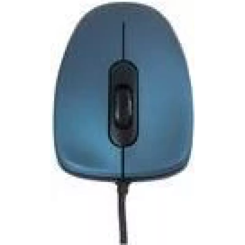 ModeCom MC-M10S - Maus - Optisch - 3 Tasten - Kabelgebunden - USB - Blau