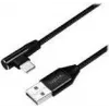 LogiLink CU0137 USB-Kabel USB 2.0 0,3 M USB A auf USB C Schwarz