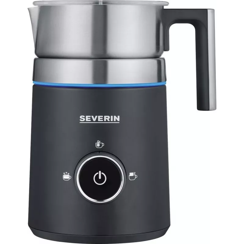 Severin SM 3585 Milchaufschäumer Automatischer Milchaufschäumer Schwarz - Silber (SM3585)