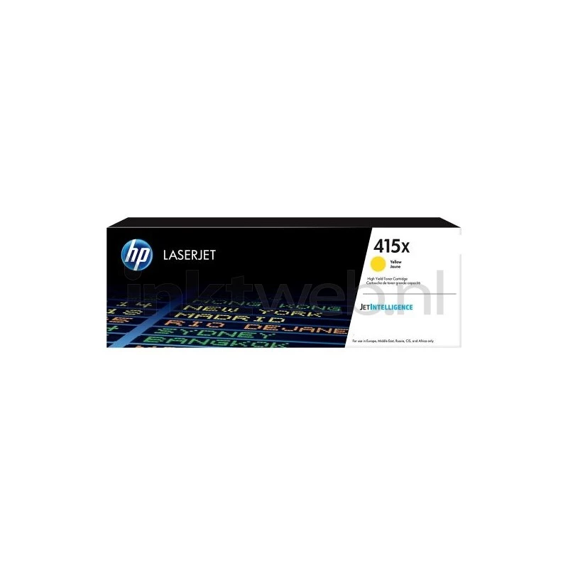 HP W2032XC/415X Tonerkartusche Gelb Contract. 6K Seiten ISO/IEC 1979
