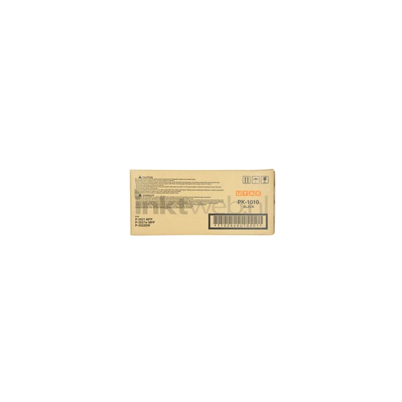 Utax 1T02RV0UT0/PK-1010 Toner-Kit, 3K Seiten ISO/IEC 19752 für TA P...
