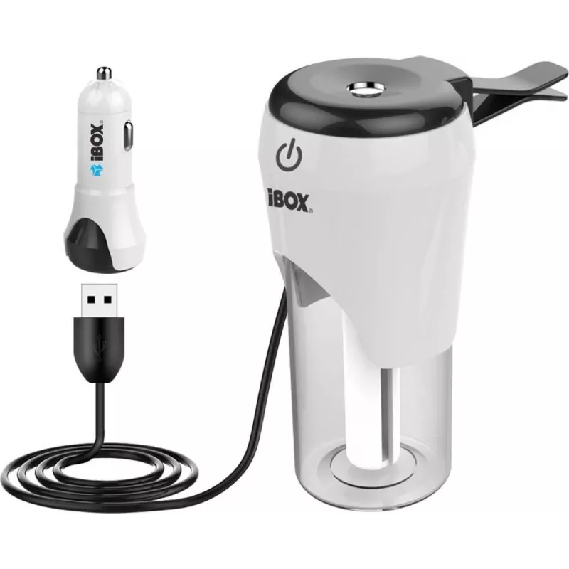 iBox ICCH-01 Auto-USB-Ladegerät mit Luftbefeuchter und Aromadiffusor