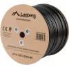 Lanberg LCU5-30CU-0305-BK Netzwerkkabel 305 m Cat5e U/UTP (UTP) Schwarz (LCU5-30CU-0305-BK)