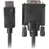 Videokabeladapter LANBERG DisplayPort auf DVI-D CA-DPDV-10CU-0018-BK, 1,8 m, schwarz