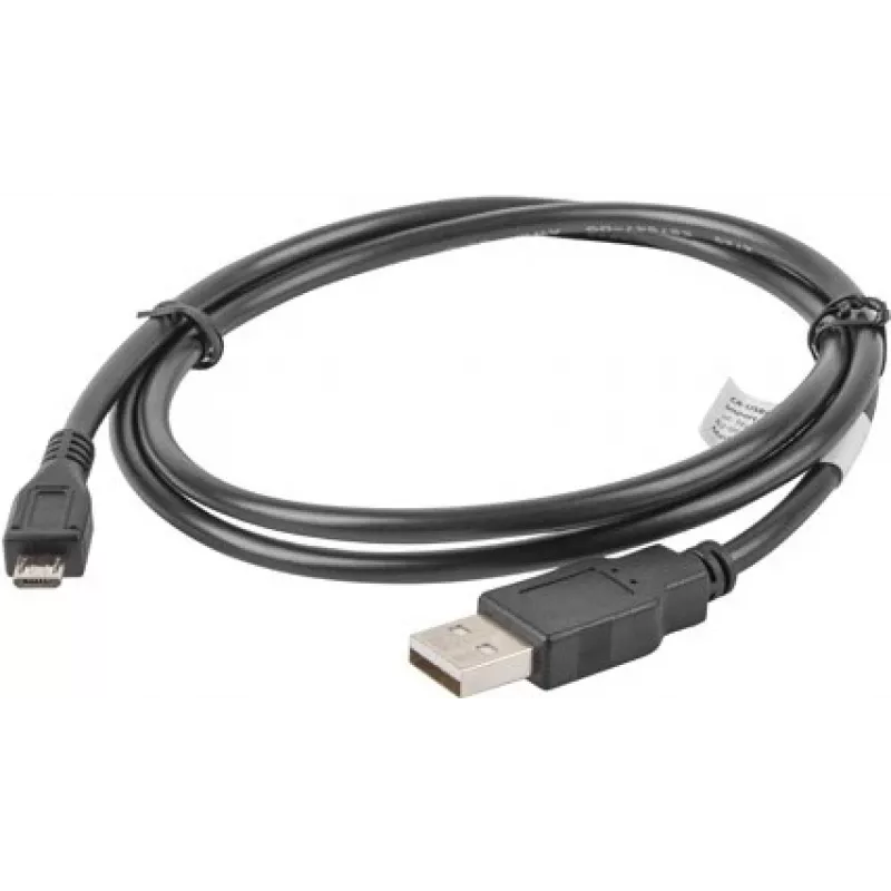 Lanberg CA-USBM-10CC-0010-BK USB-Kabel USB 2.0 1 m Micro-USB B USB A Schwarz