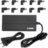 Netzteil IBOX IUZ90WA 90 W, Eingang 100–240 V, Ausgang 4,5 A, einstellbare Spannung, für den Innenbereich, schwarz
